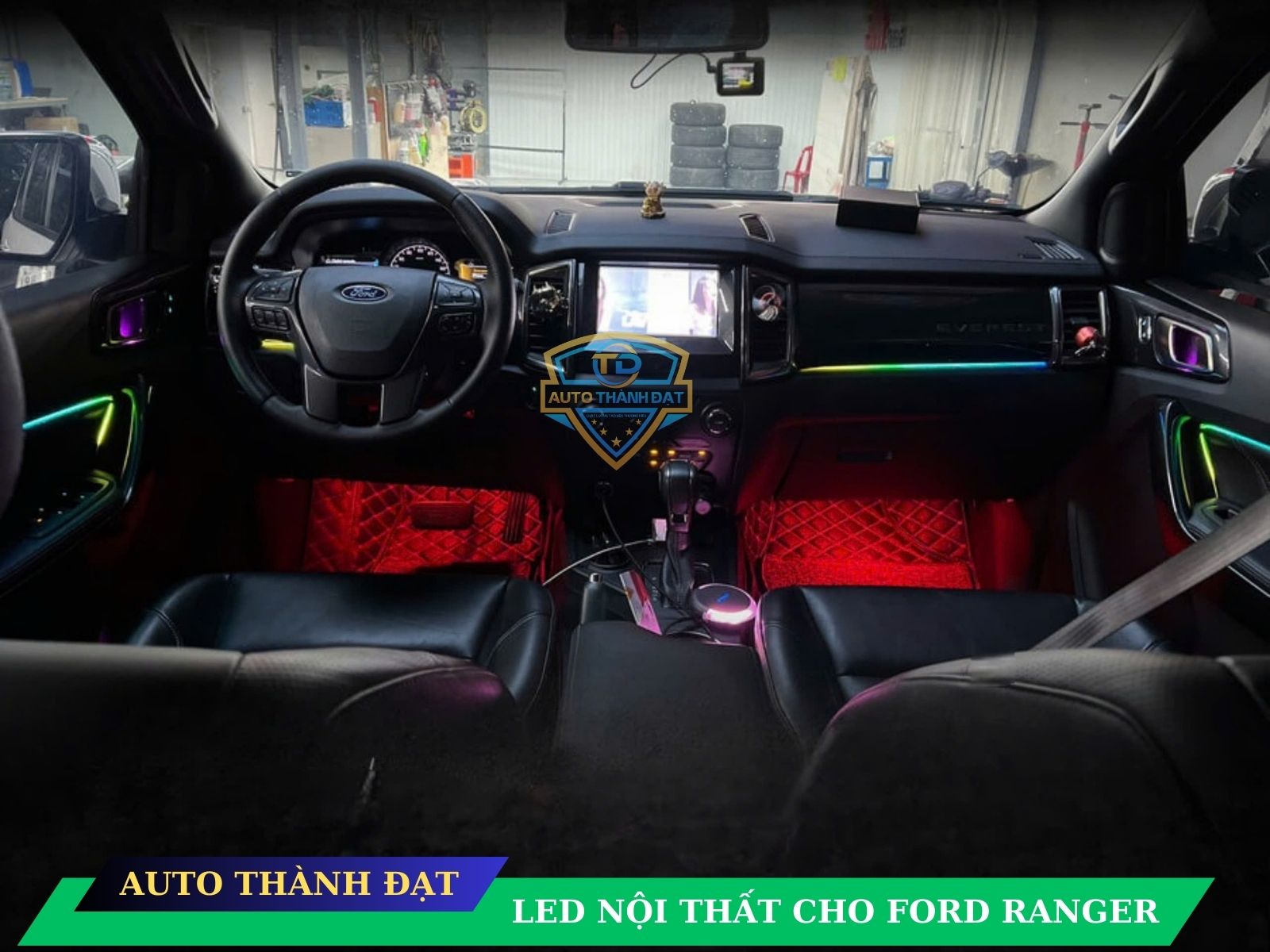 LED NỘI THẤT XE FORD RANGER