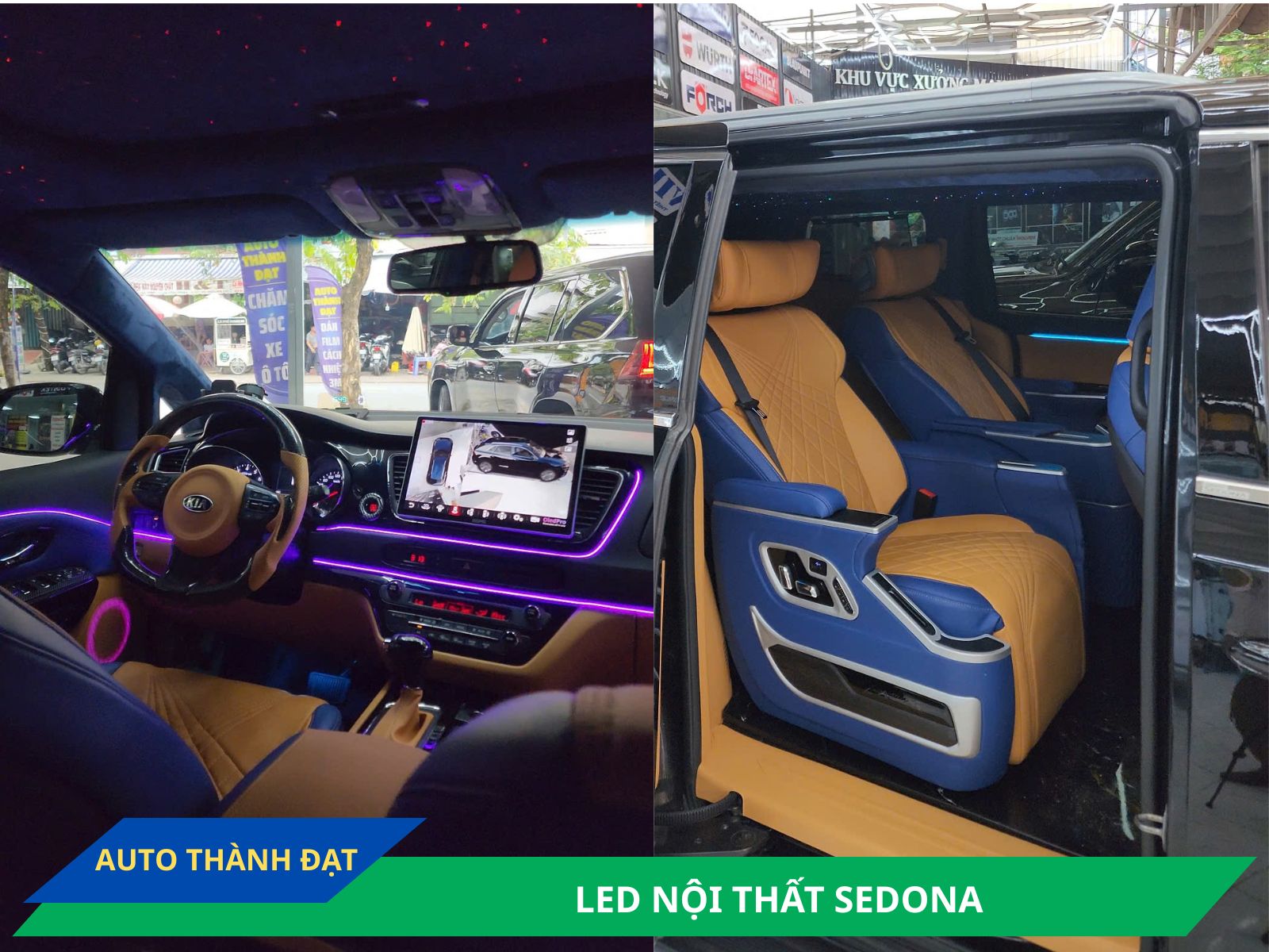 LED NỘI THẤT XE KIA SEDONA
