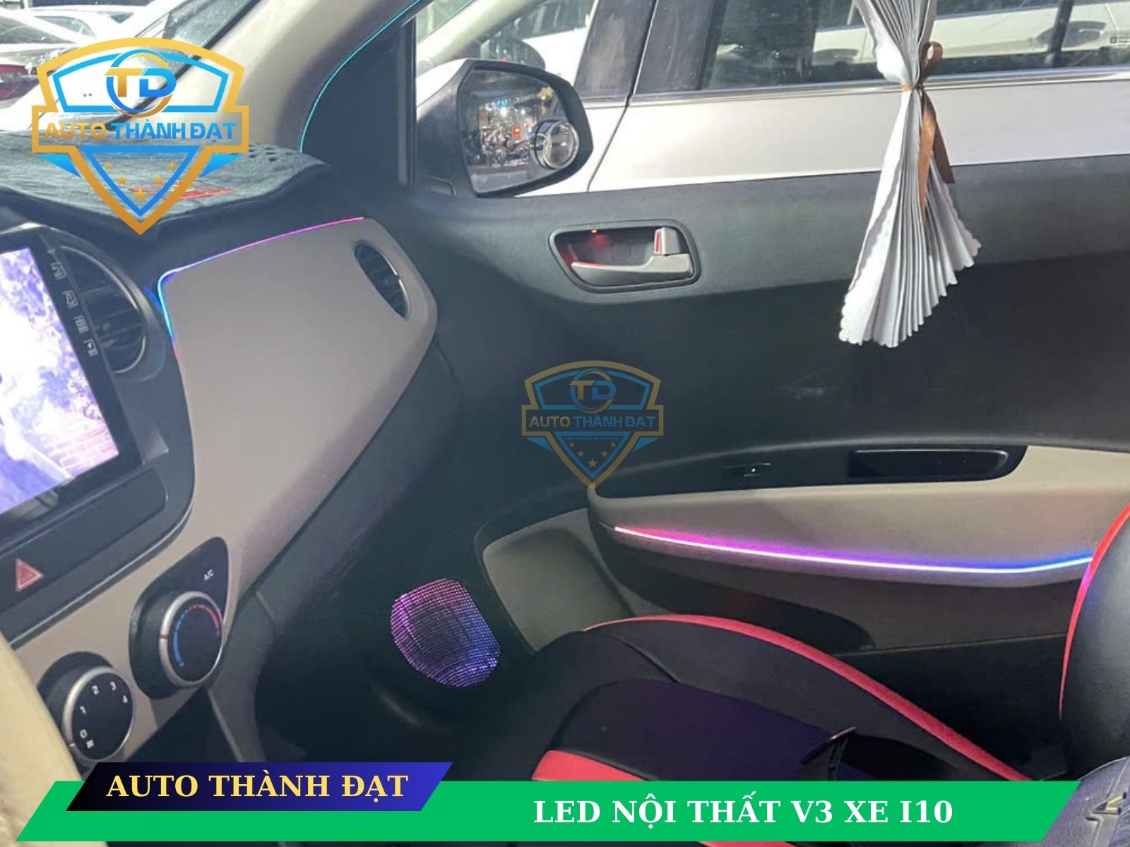 led nội thất xe I10