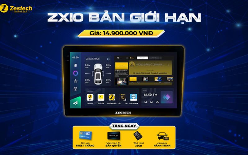 Màn hình ZX10 giới hạn