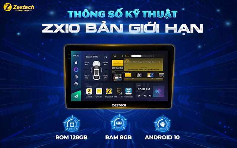 Màn hình ZX10 giới hạn