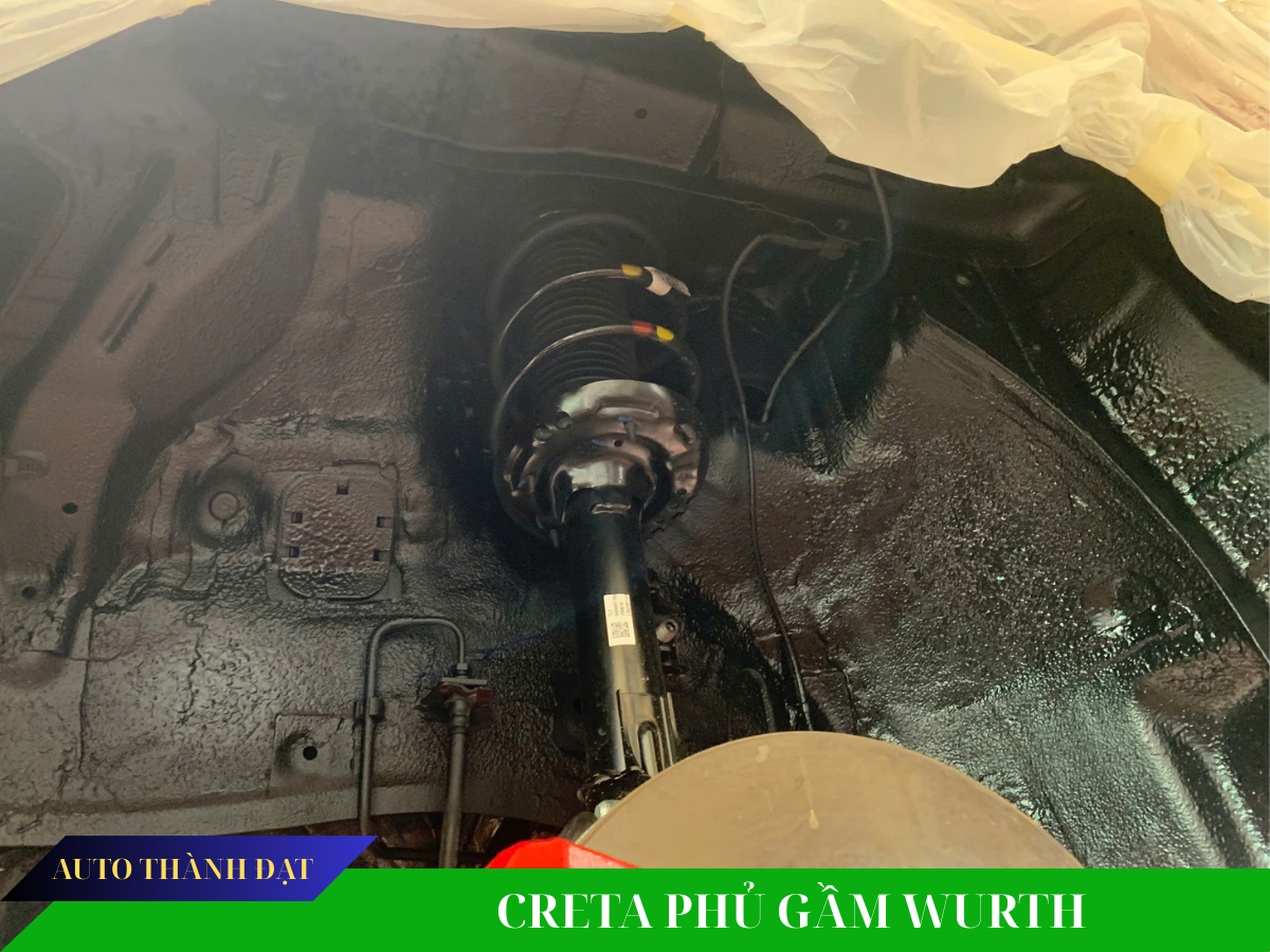 CRETA PHỦ GẦM CHỐNG SÉT Ô TÔ WURTH