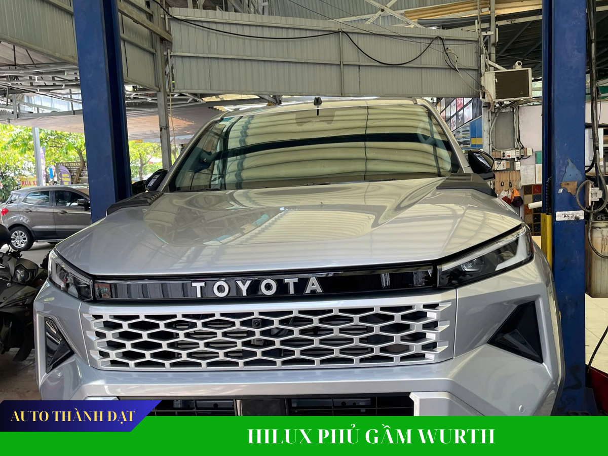 HILUX PHỦ GẦM CHỐNG SÉT Ô TÔ WURTH