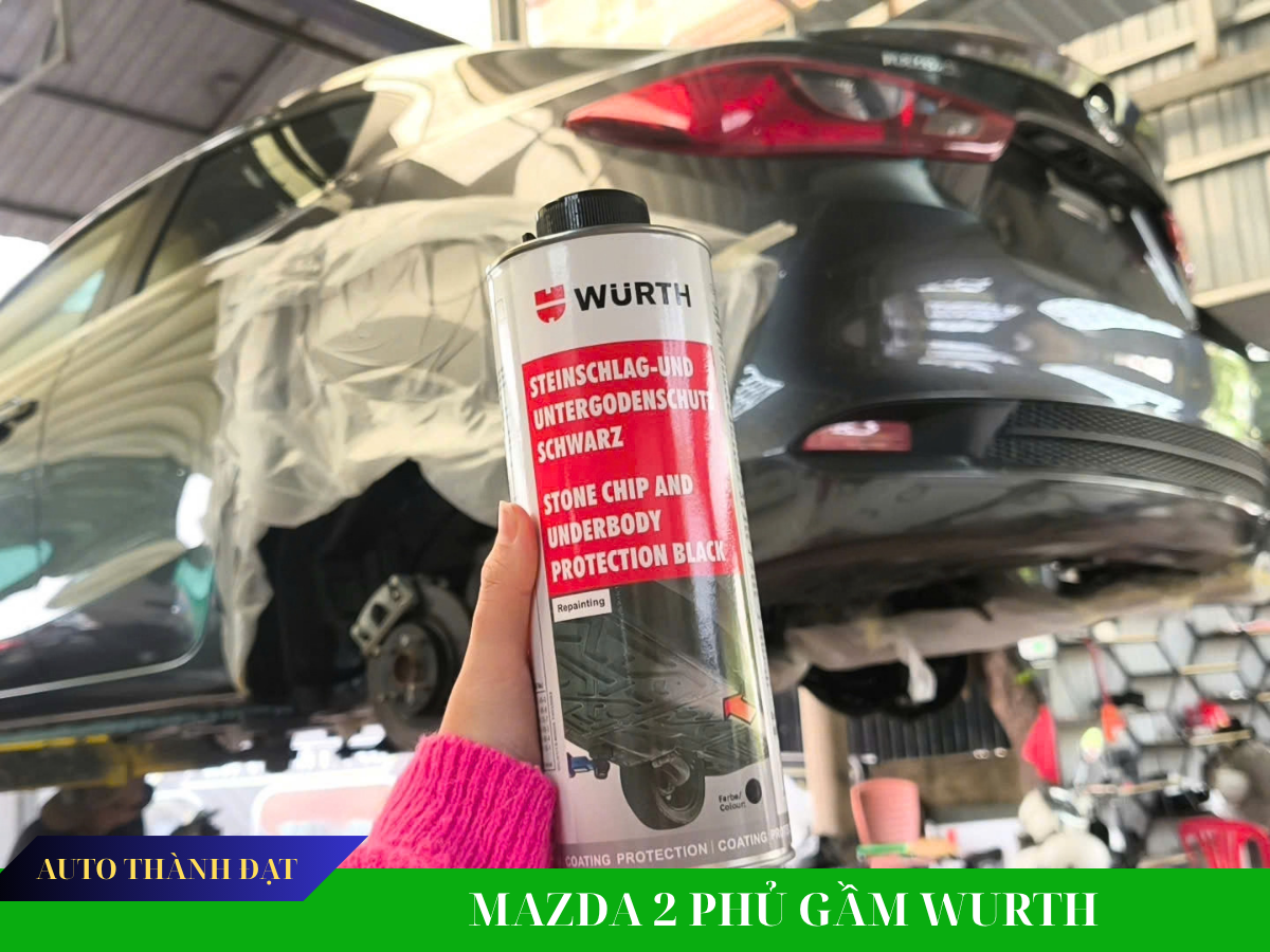 MAZDA 2 PHỦ GẦM CHỐNG SÉT