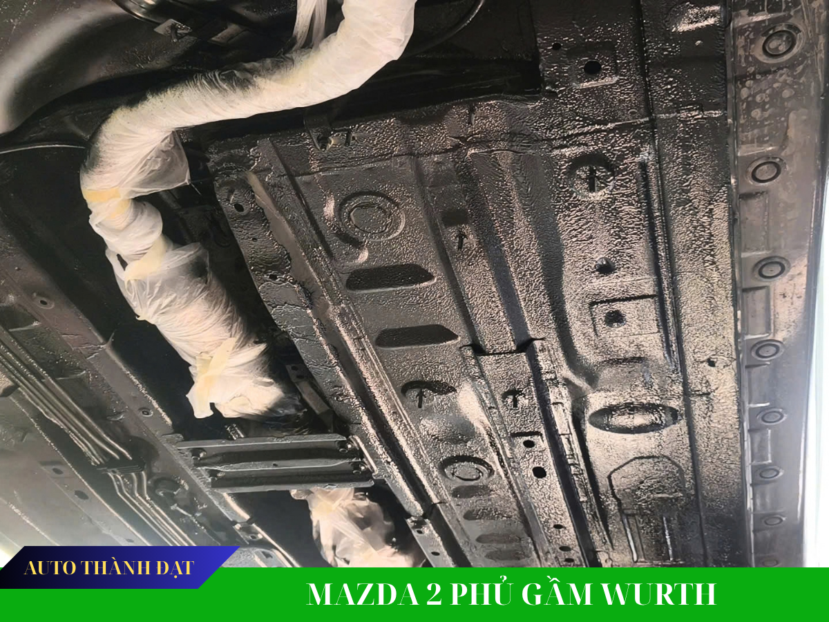 MAZDA 2 PHỦ GẦM CHỐNG SÉT