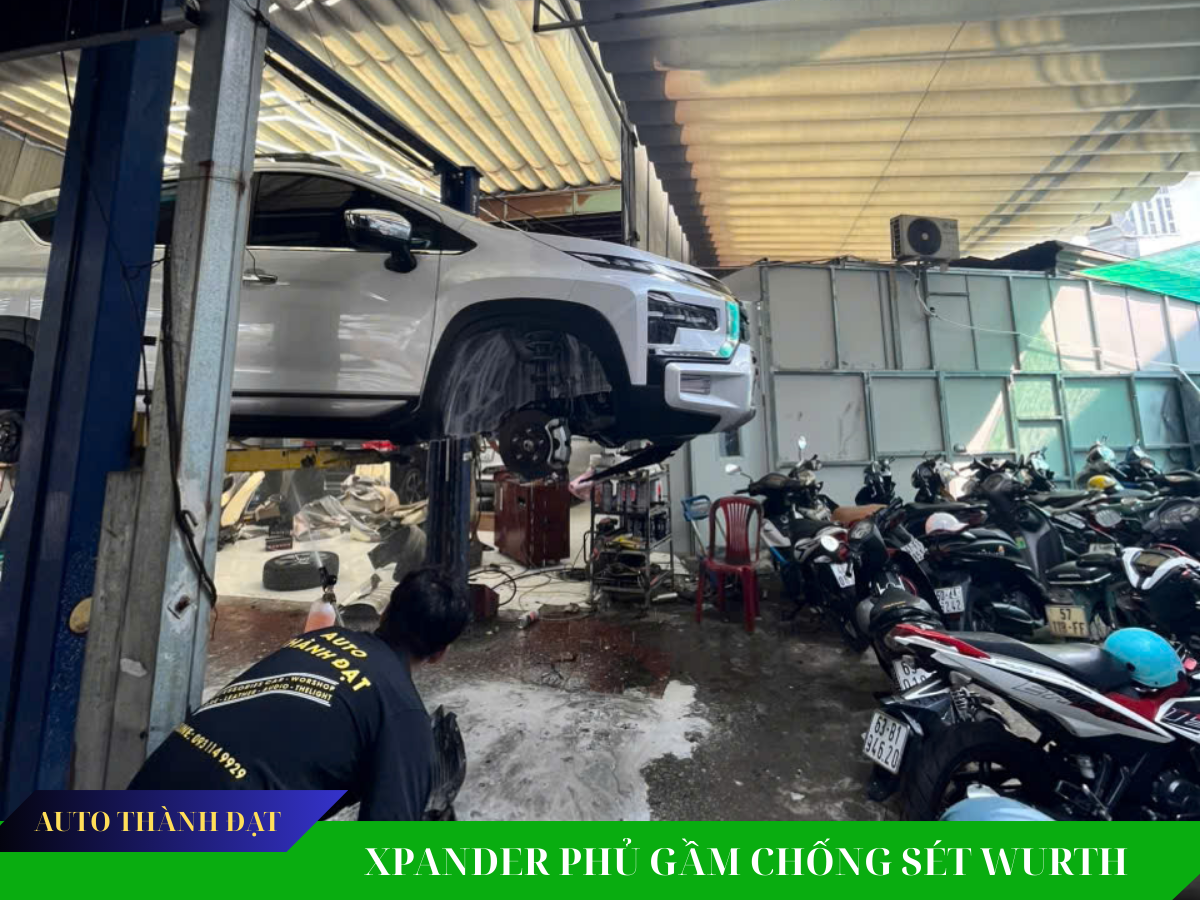 XPANDER PHỦ GẦM CHỐNG SÉT Ô TÔ WURTH