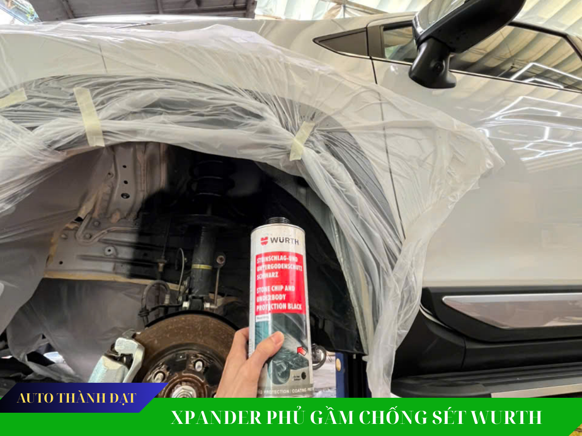 XPANDER PHỦ GẦM CHỐNG SÉT Ô TÔ WURTH