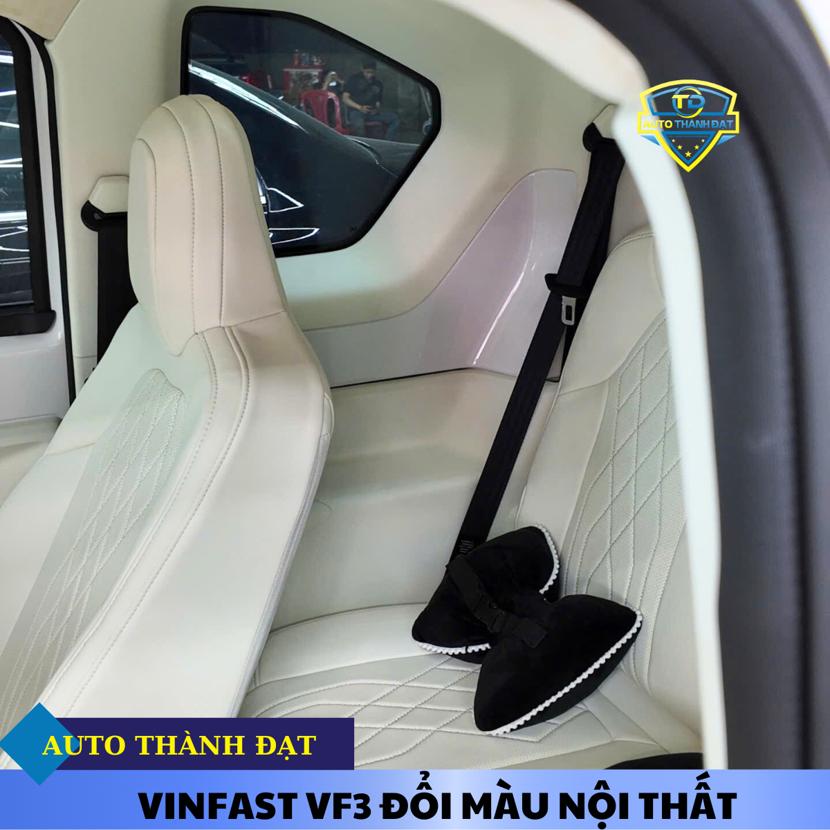 VINFAST VF3 ĐỔI MÀU NỘI THẤT