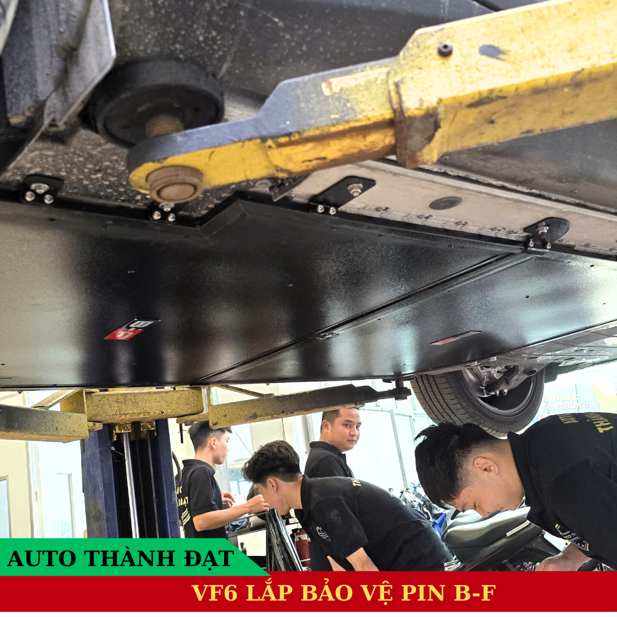 VINFAST VF6 LẮP ỐP BẢO VỆ PIN B-F