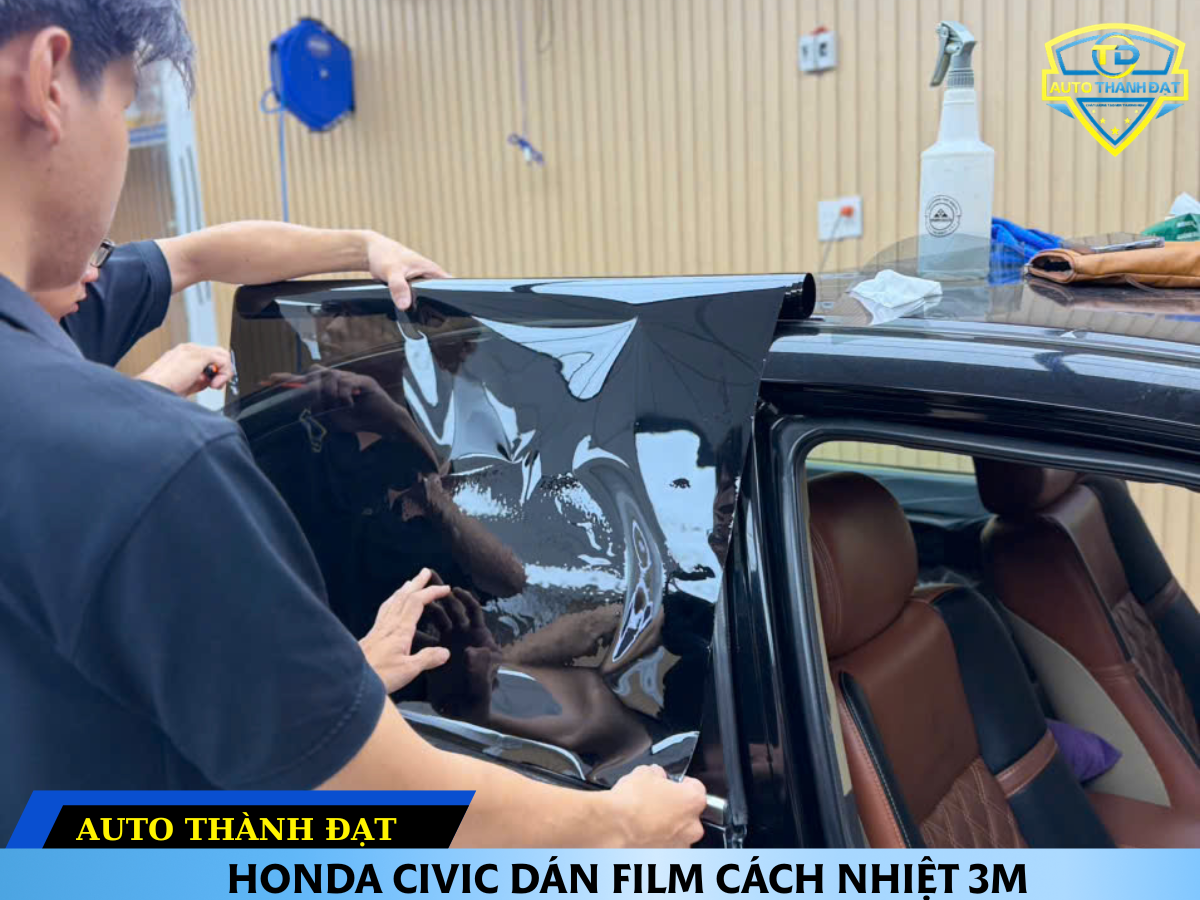HONDA CIVIC DÁN FILM CÁCH NHIỆT 3M