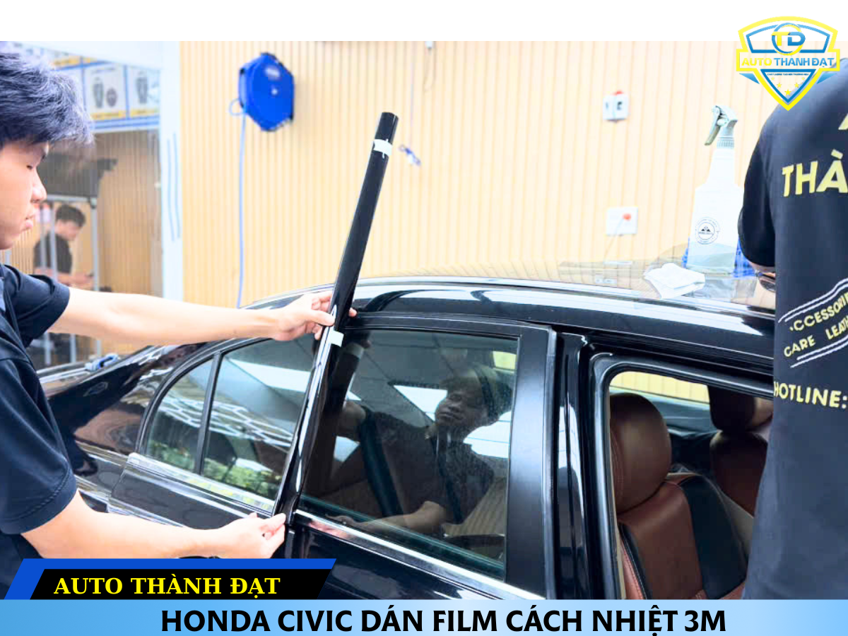 HONDA CIVIC DÁN FILM CÁCH NHIỆT 3M