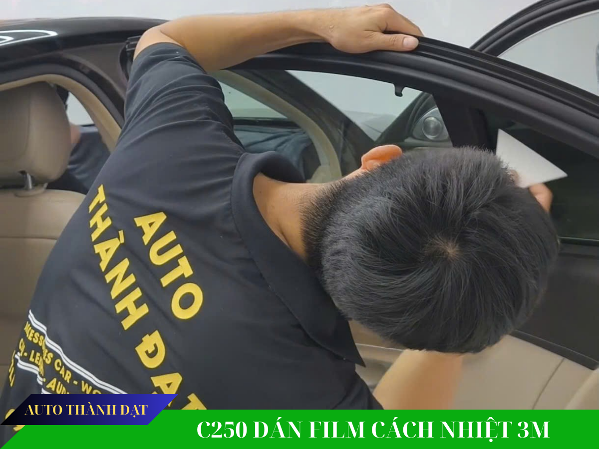 C250 DÁN FILM CÁCH NHIỆT 3M