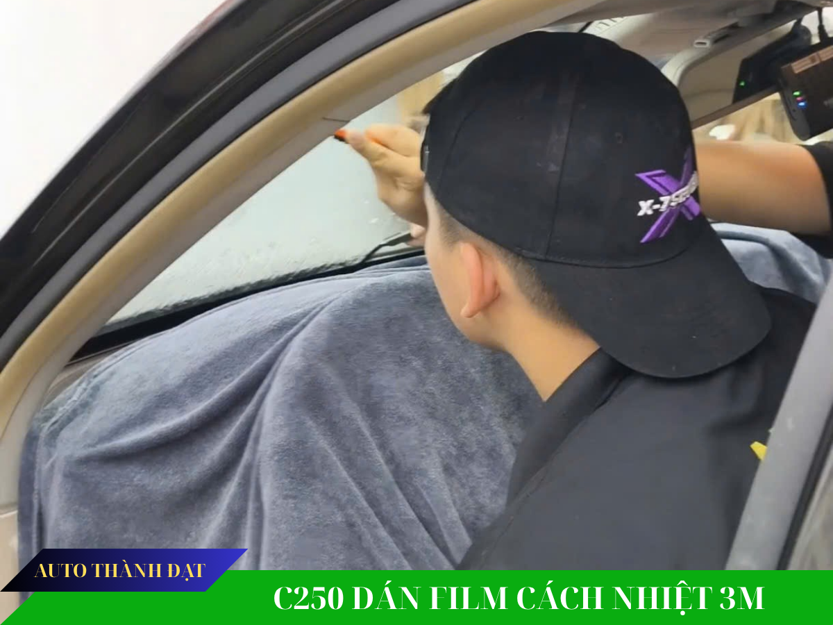 C250 DÁN FILM CÁCH NHIỆT 3M