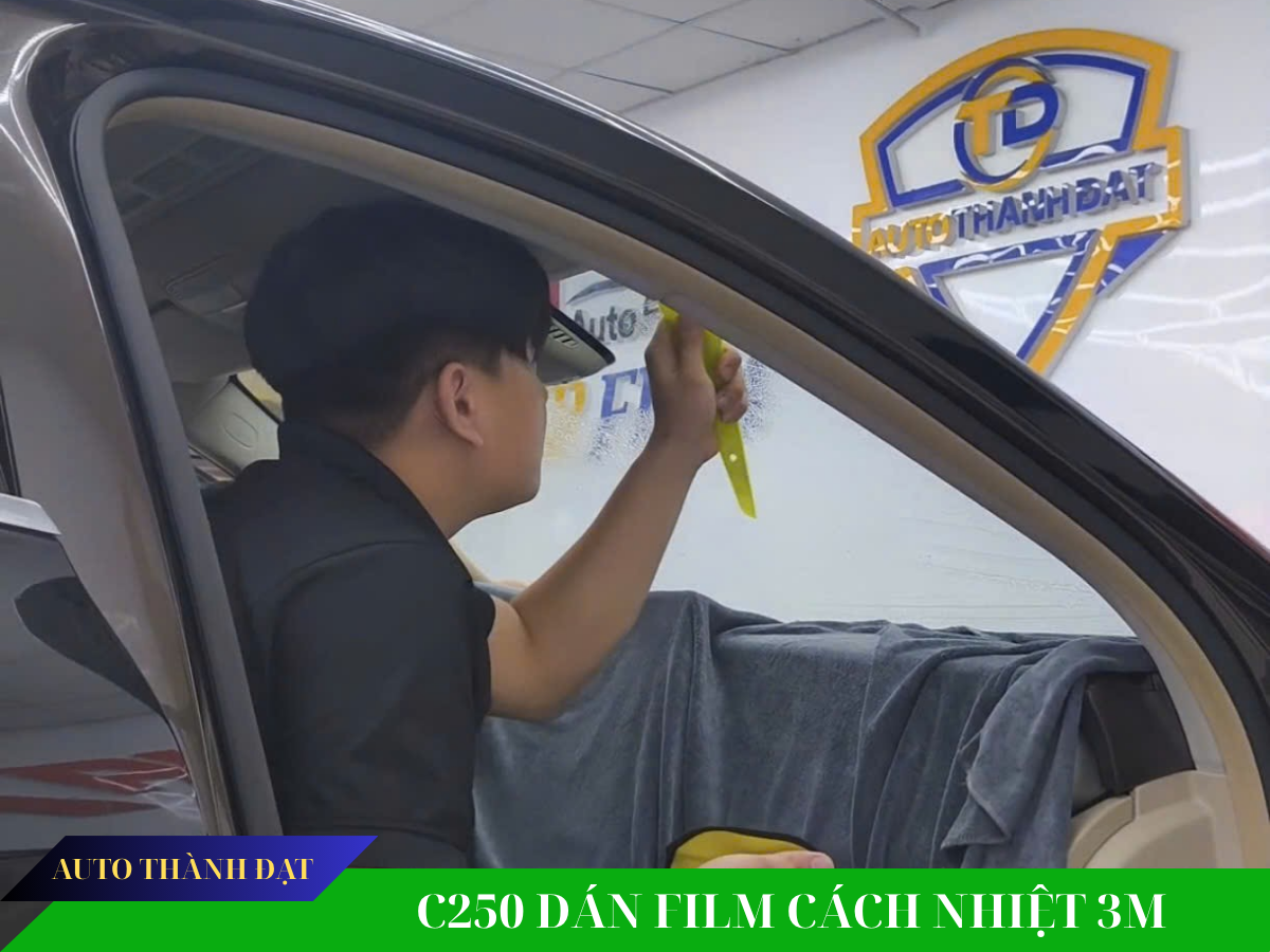 C250 DÁN FILM CÁCH NHIỆT 3M