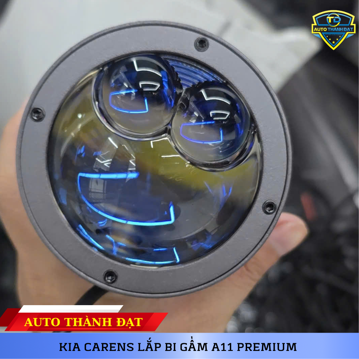 KIA CARENS LẮP BI GẦM A11 PREMIUM