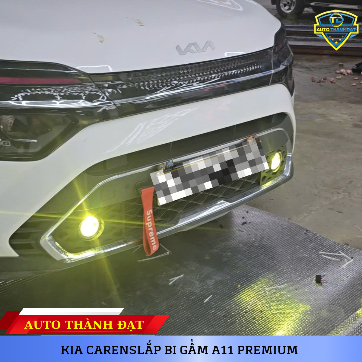 KIA CARENS LẮP BI GẦM A11 PREMIUM