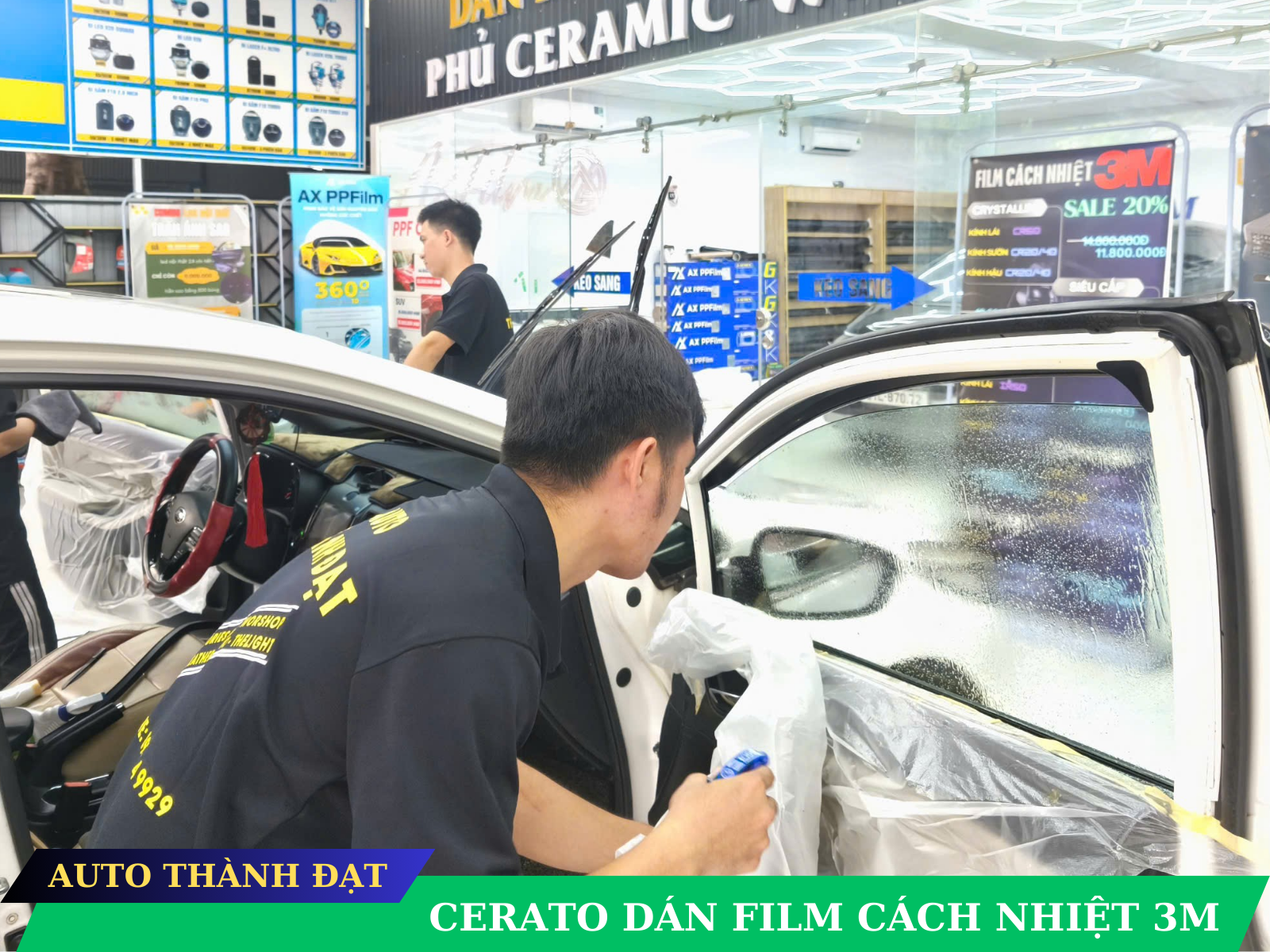 CERATO DÁN FILM CÁCH NHIỆT 3M