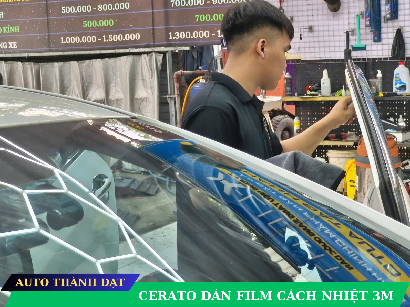 CERATO DÁN FILM CÁCH NHIỆT 3M