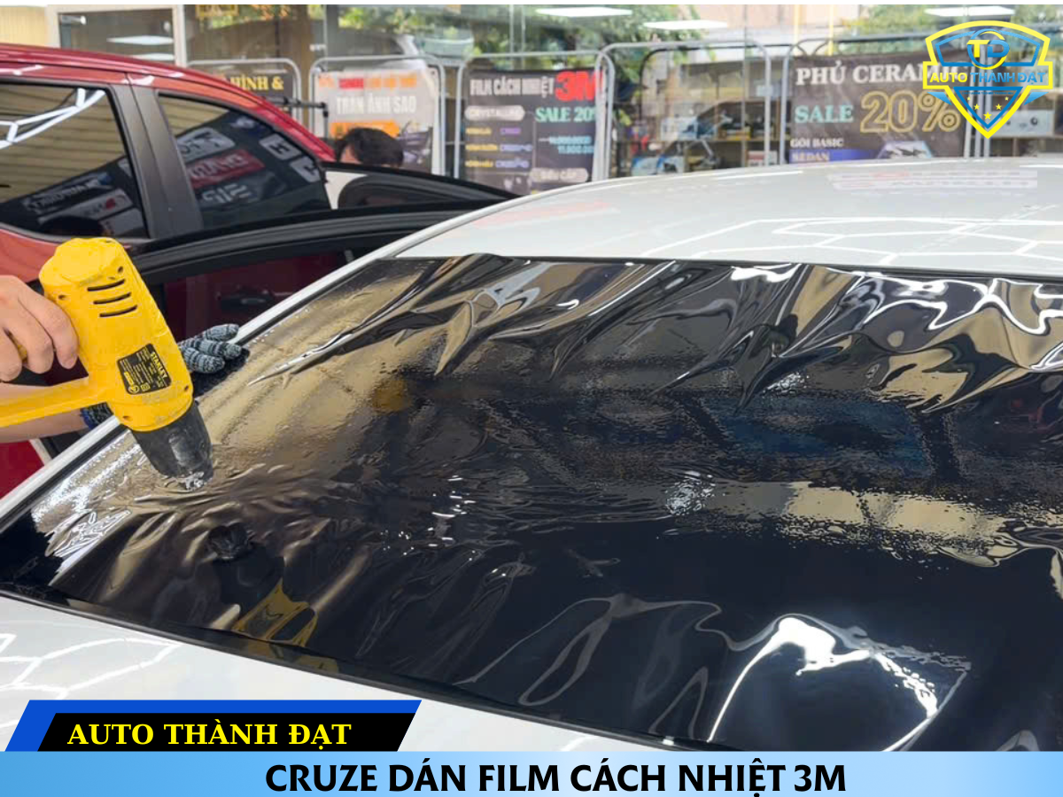 CHEVROLET CRUZE DÁN FILM CÁCH NHIỆT 3M