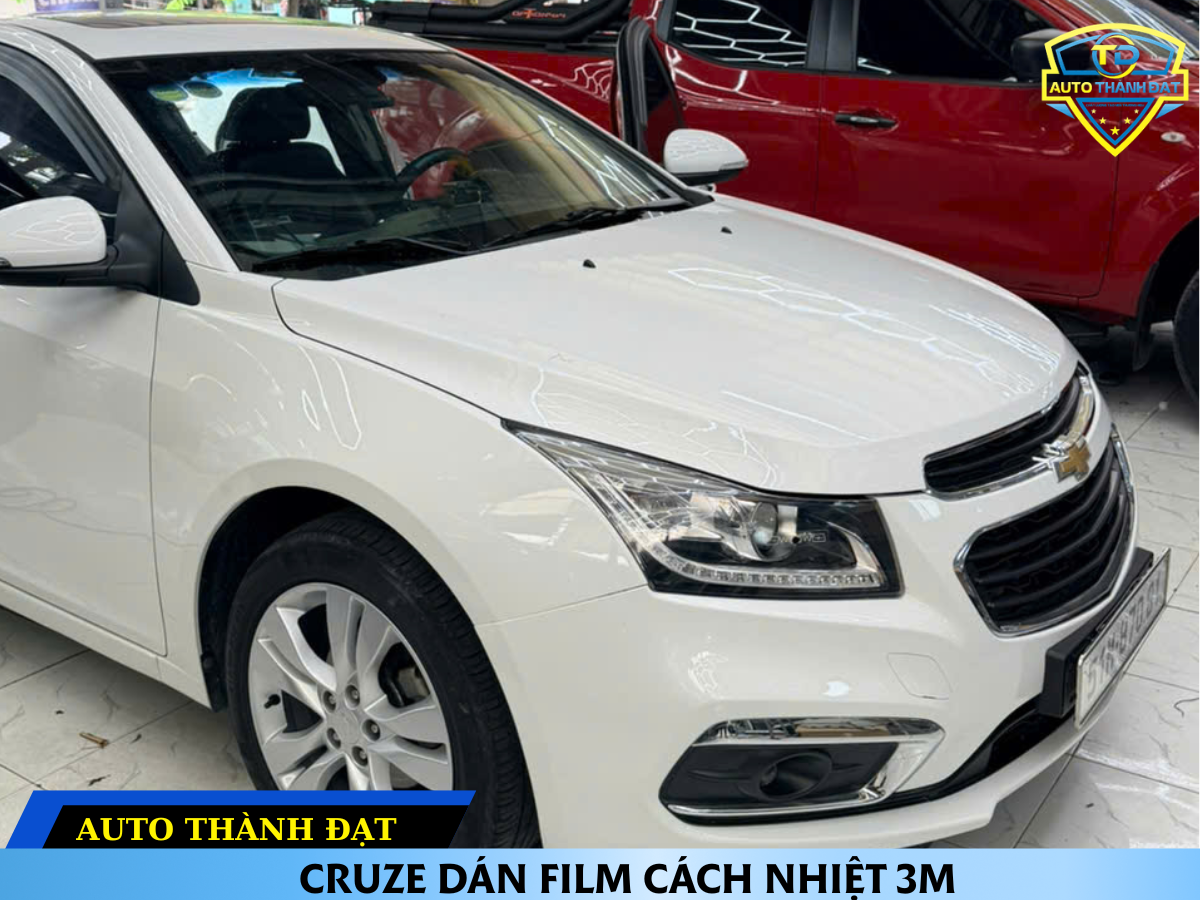 CHEVROLET CRUZE DÁN FILM CÁCH NHIỆT 3M