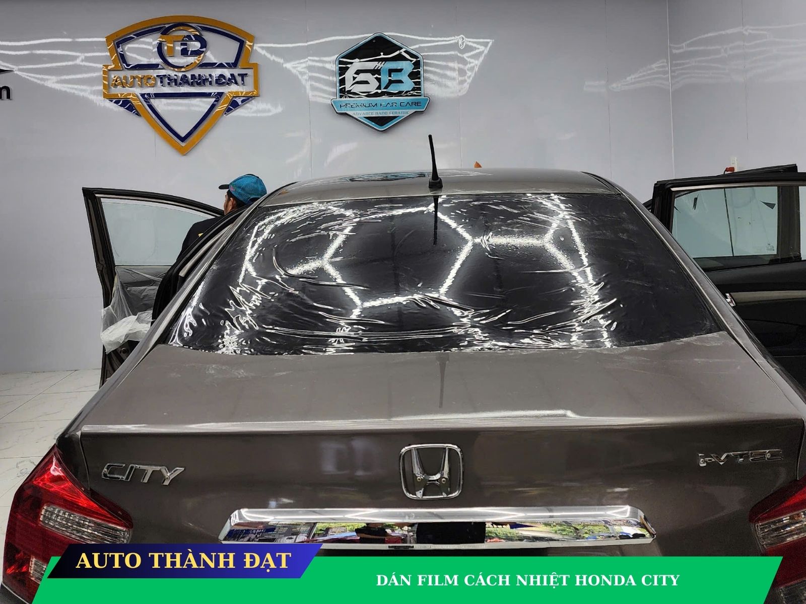 DÁN FILM CÁCH NHIỆT XE HONDA CITY