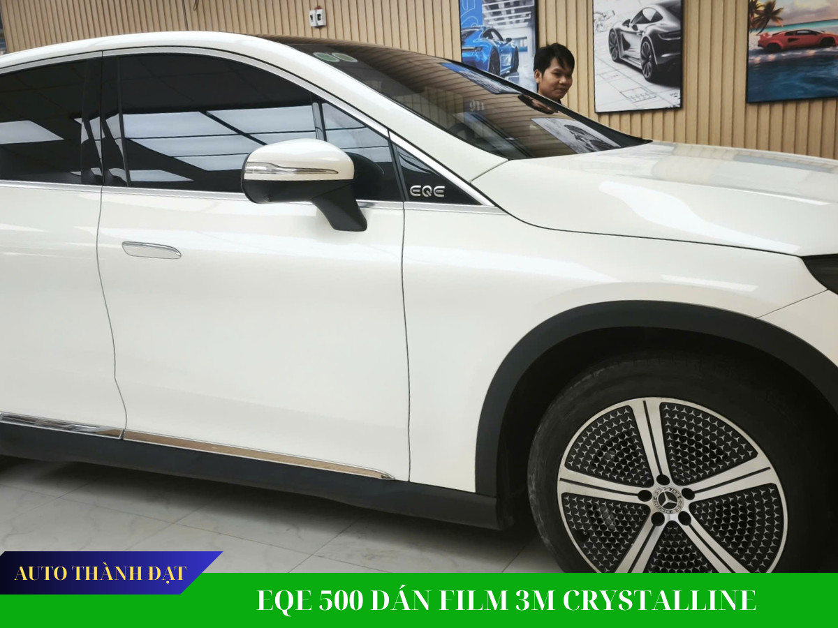 MERCEDES  EQE 500 DÁN FILM CÁCH NHIỆT 3M