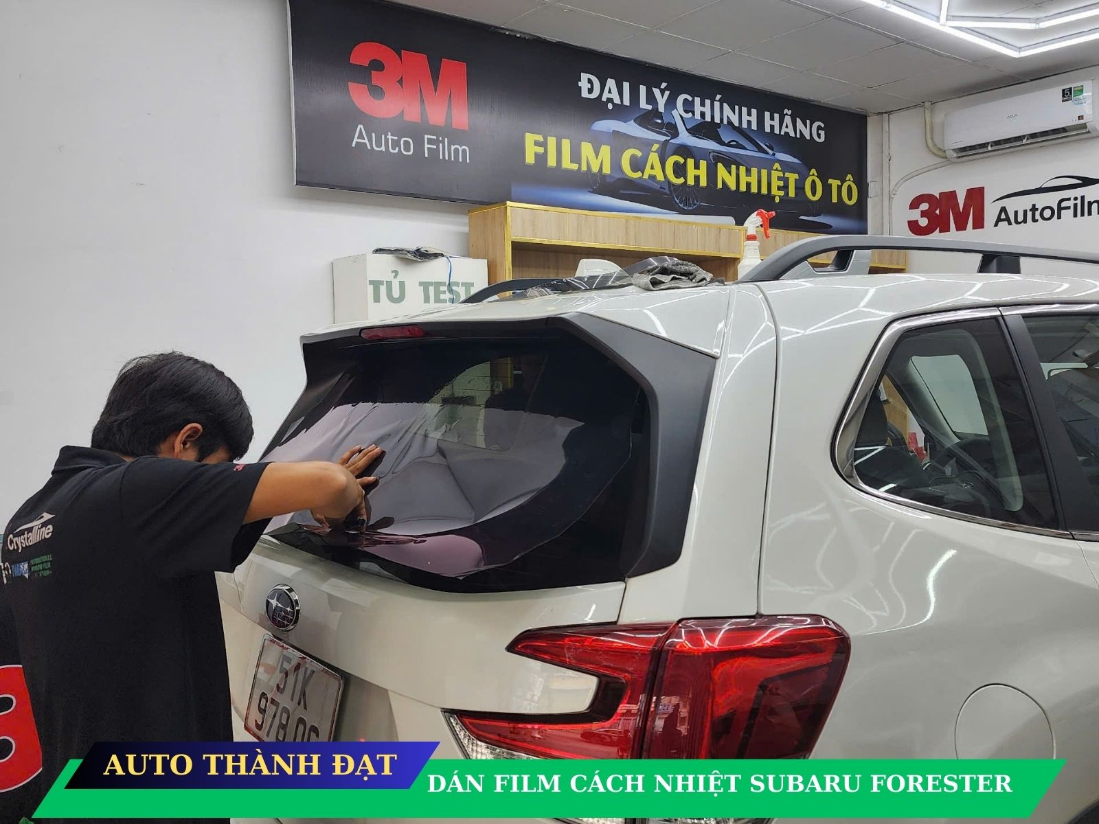 DÁN FILM CÁCH NHIỆT XE SUBARU FORESTER