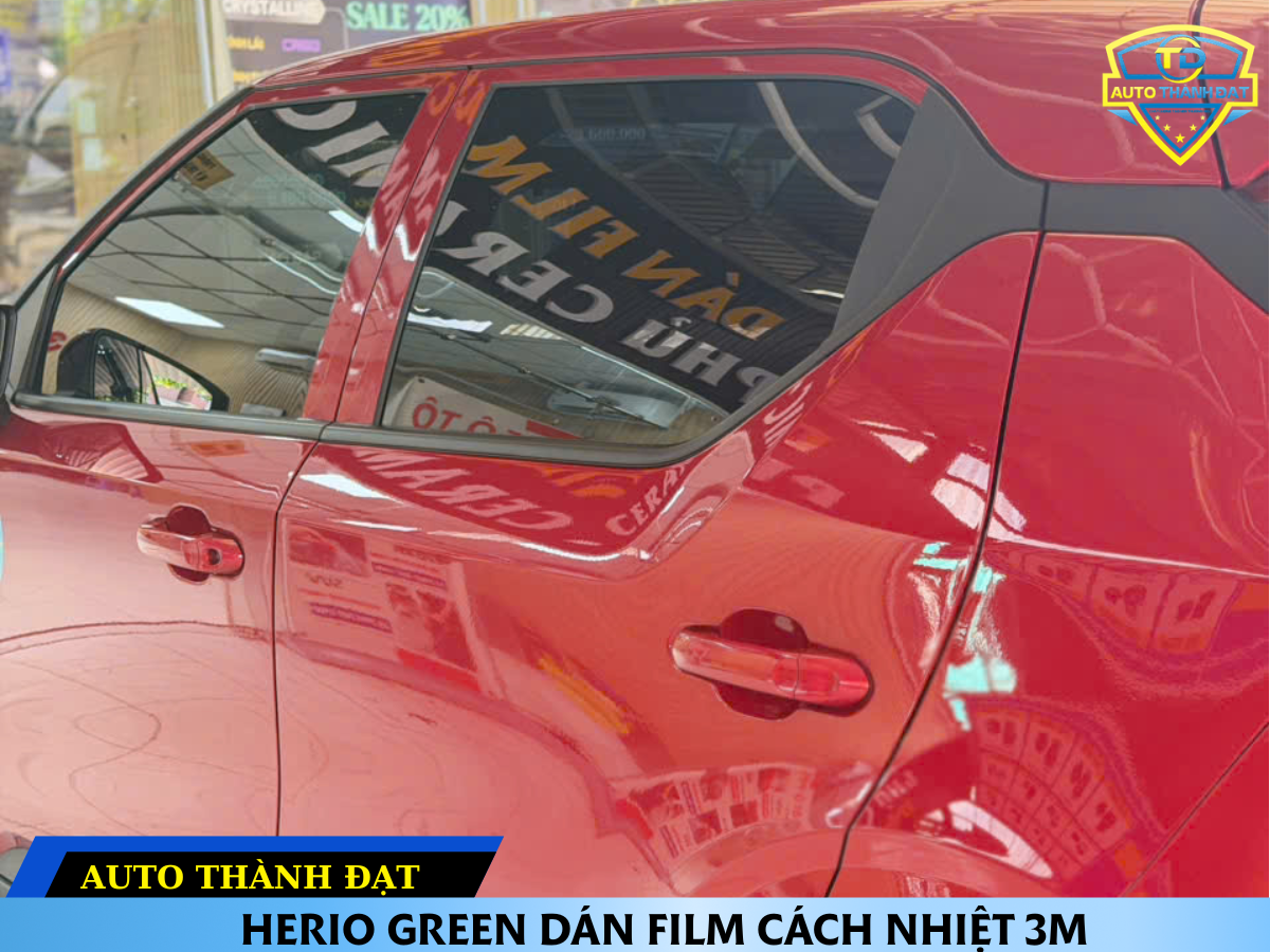 HERIO GREEN DÁN FILM CÁCH NHIỆT 3M