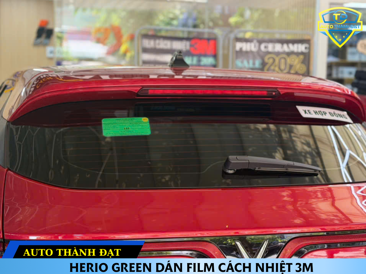 HERIO GREEN DÁN FILM CÁCH NHIỆT 3M