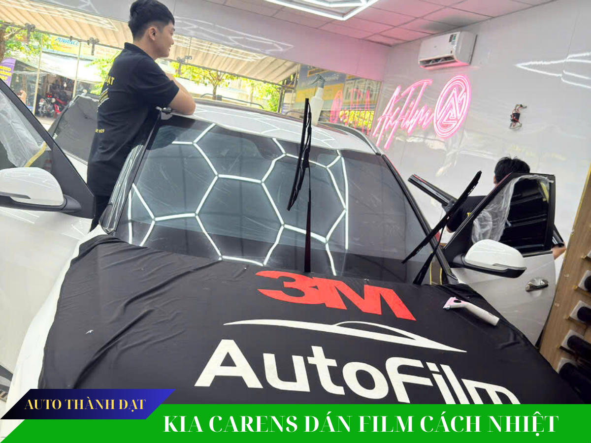DÁN FILM CÁCH NHIỆT XE KIA CARENS 