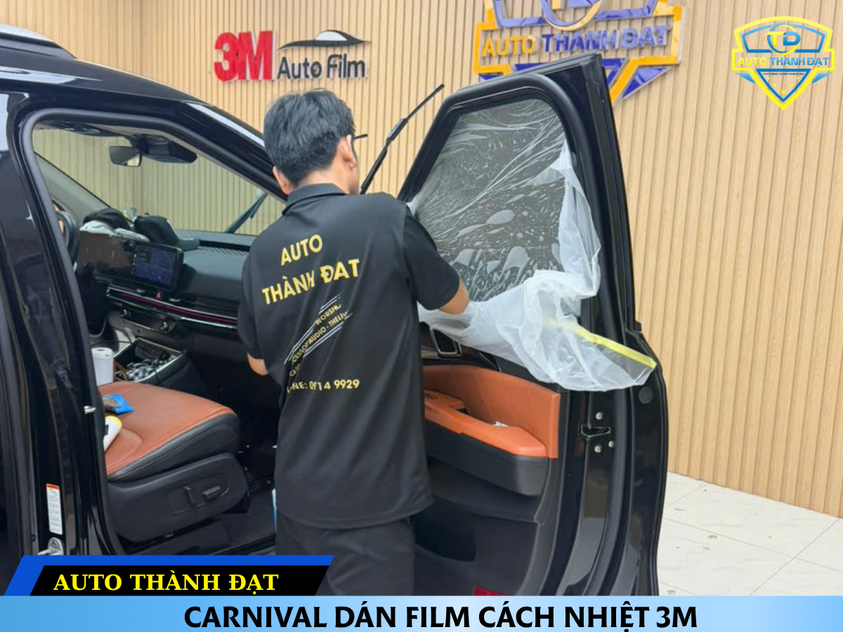 KIA CARNIVAL DÁN FILM CÁCH NHIỆT 3M