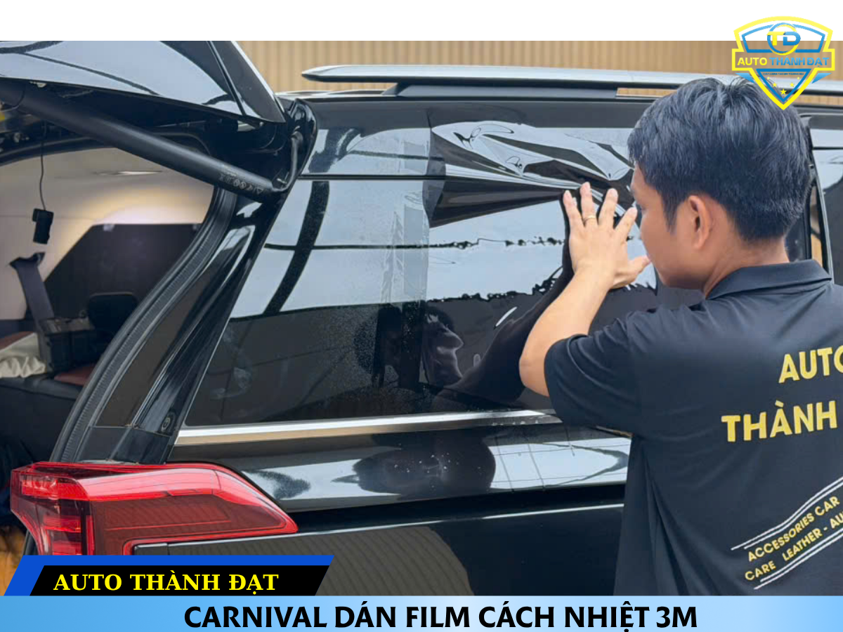 KIA CARNIVAL DÁN FILM CÁCH NHIỆT 3M