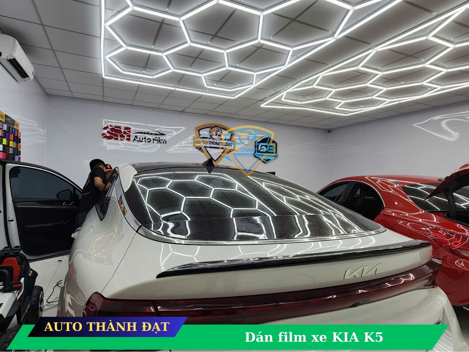 DÁN FILM CÁCH NHIỆT XE KIA K5