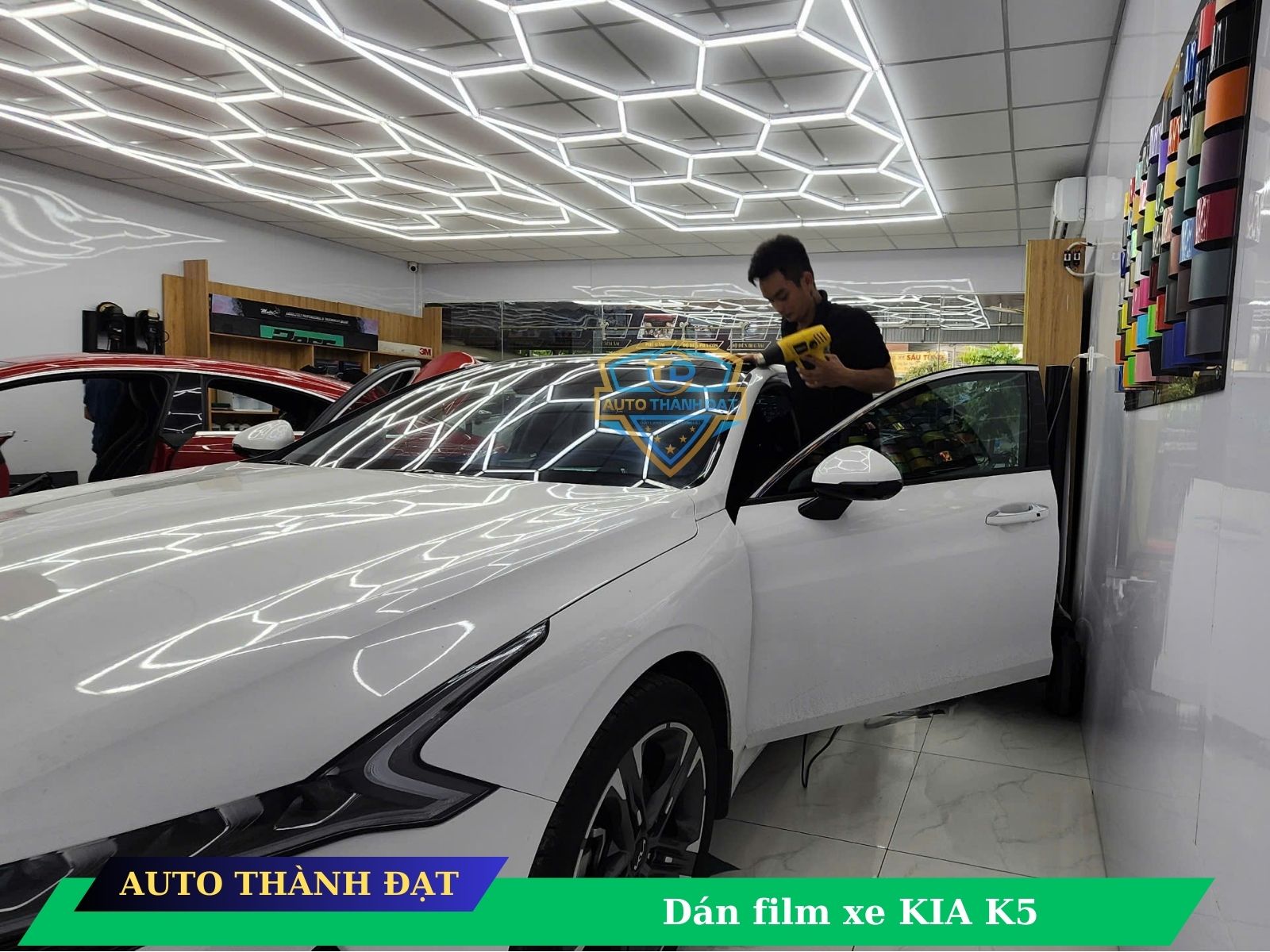 DÁN FILM CÁCH NHIỆT XE KIA K5