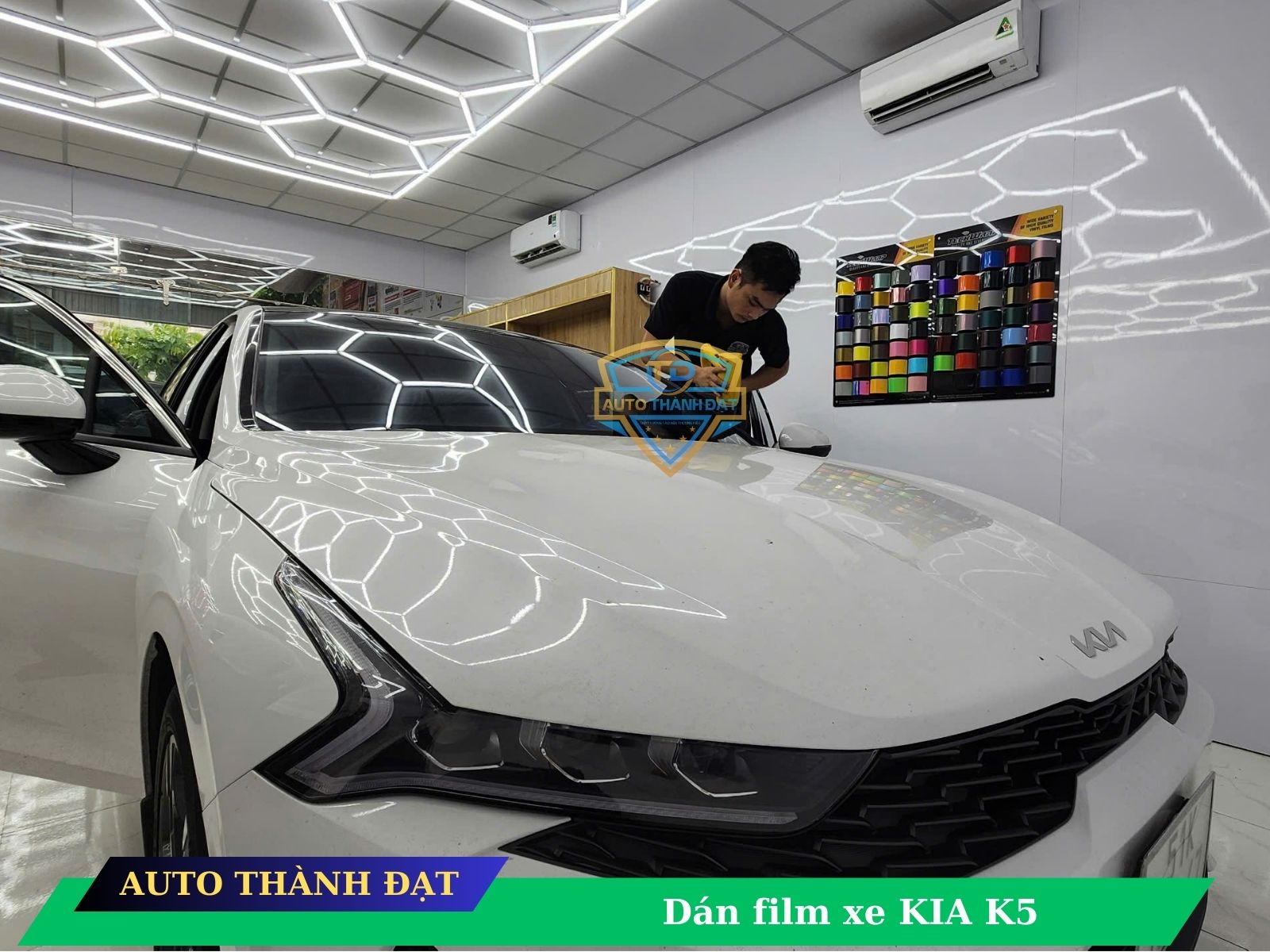 DÁN FILM CÁCH NHIỆT XE KIA K5