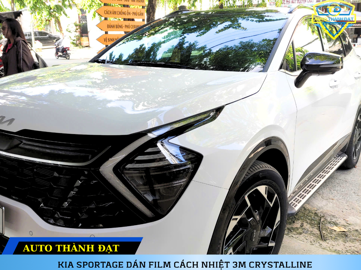 KIA SPORTAGE DÁN FILM CÁCH NHIỆT 3M CRYSTALLINE