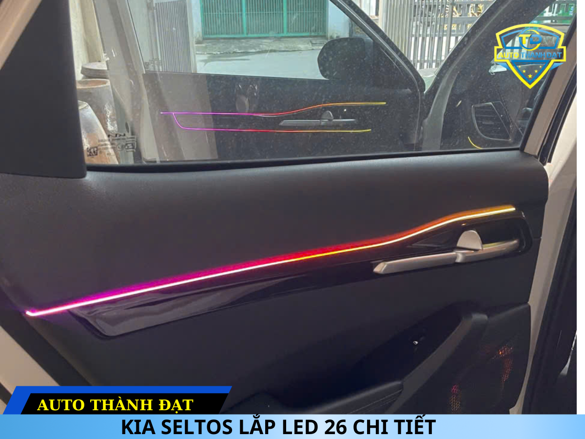 LED NỘI THẤT 26 CHI TIẾT CHO KIA SELTOS
