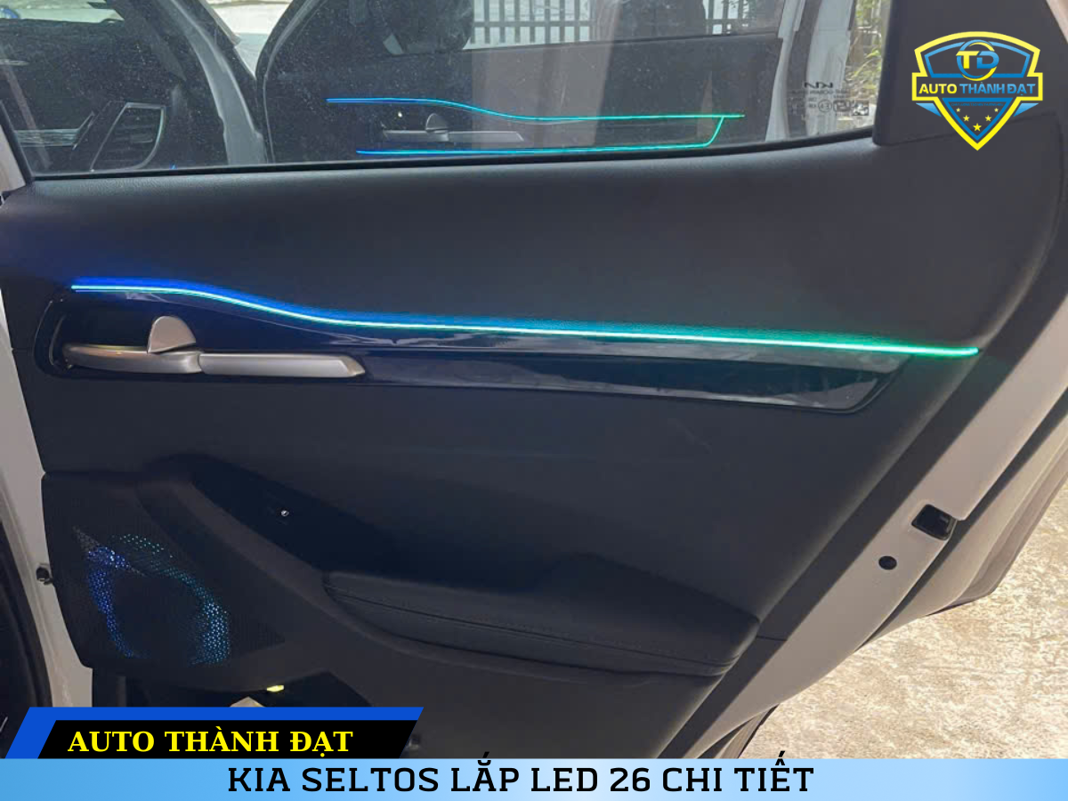 LED NỘI THẤT 26 CHI TIẾT CHO KIA SELTOS