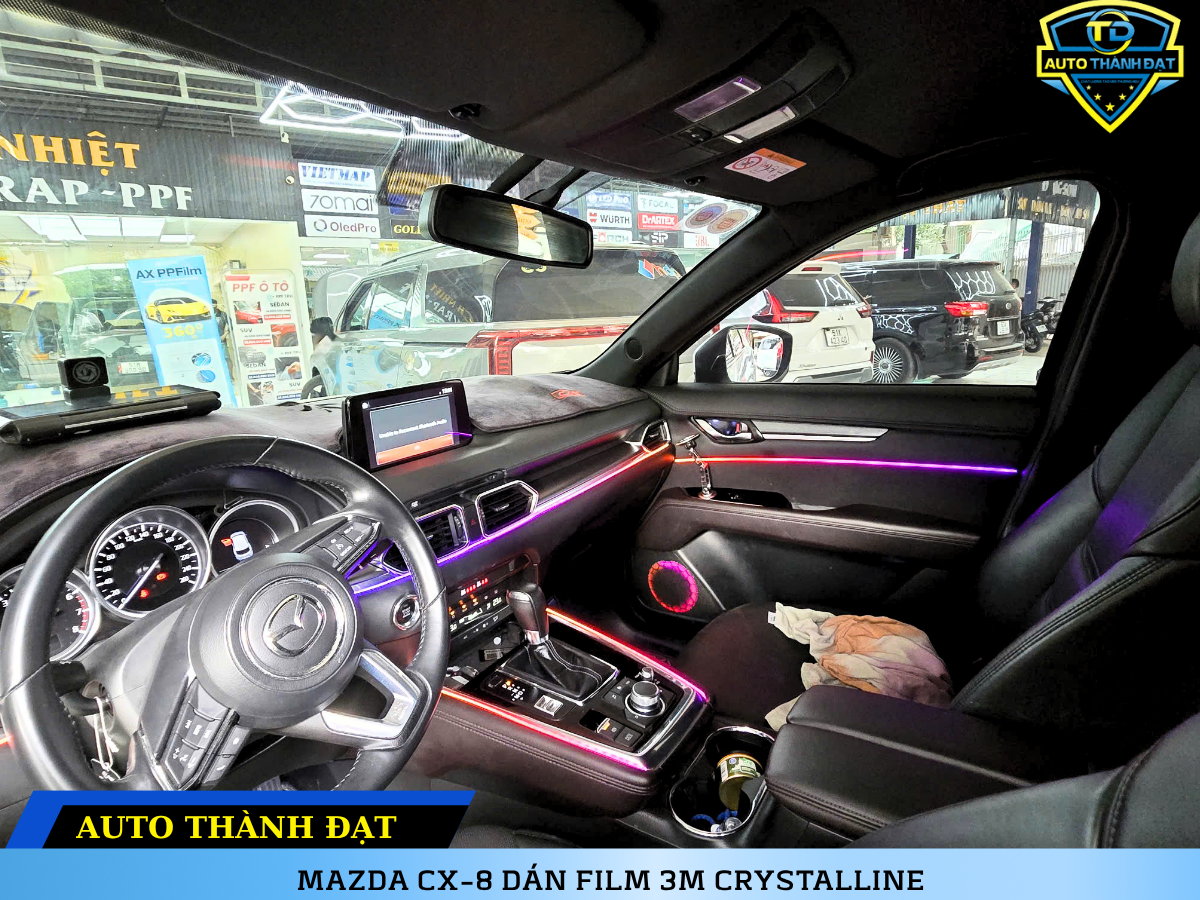 MAZDA CX-8 DÁN FILM 3M CRYSTALLINE