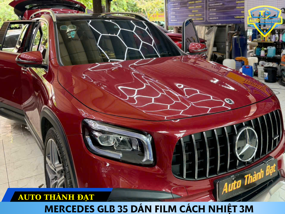 MERCEDES GLB 35 DÁN FILM CÁCH NHIỆT 3M