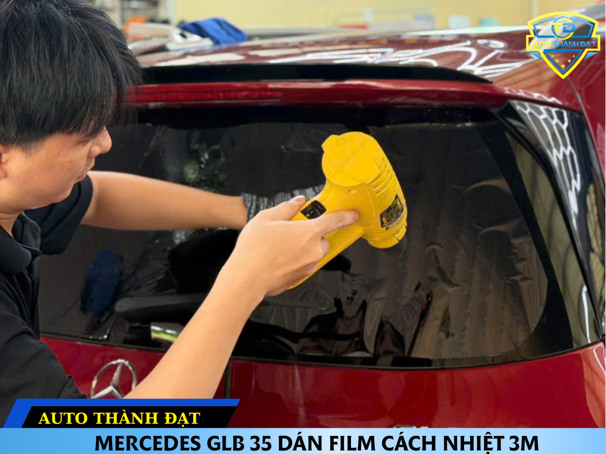 MERCEDES GLB 35 DÁN FILM CÁCH NHIỆT 3M
