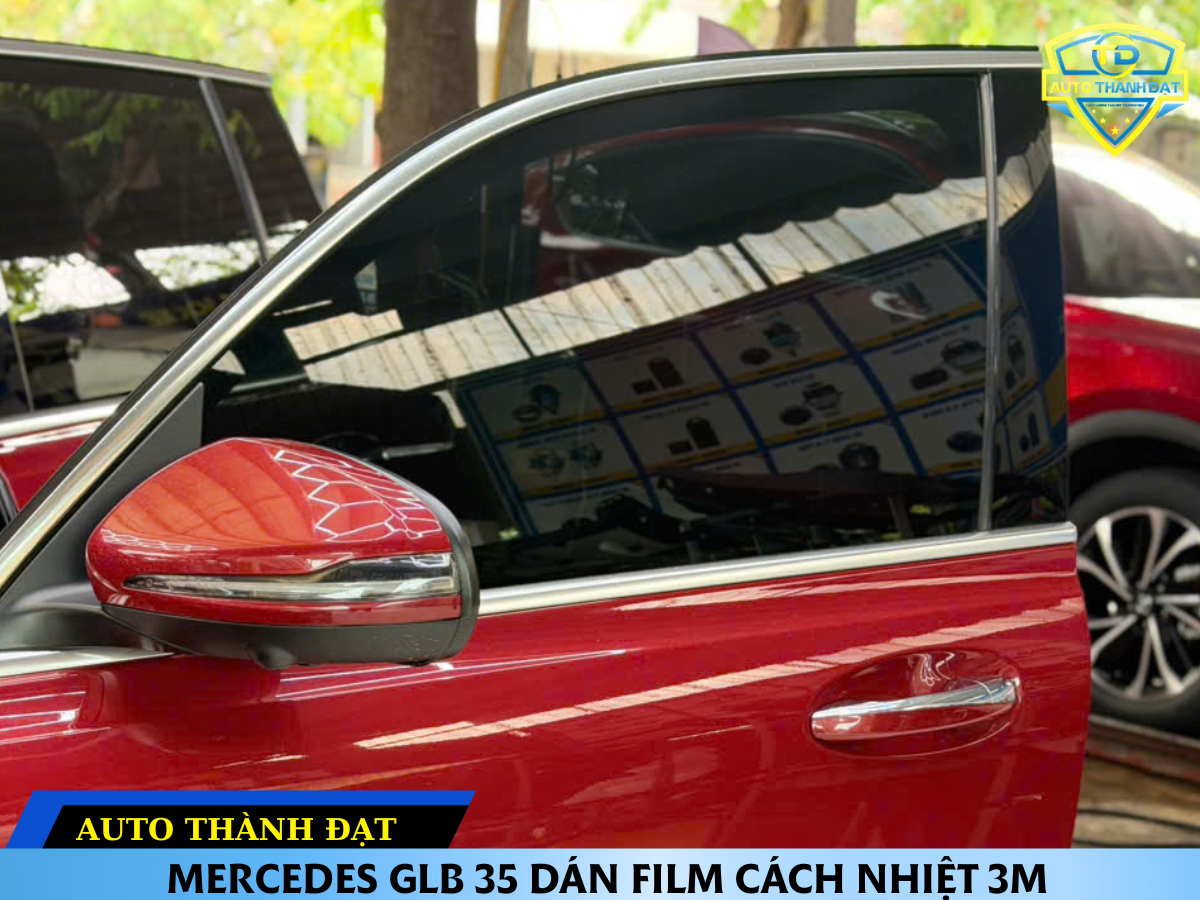 MERCEDES GLB 35 DÁN FILM CÁCH NHIỆT 3M