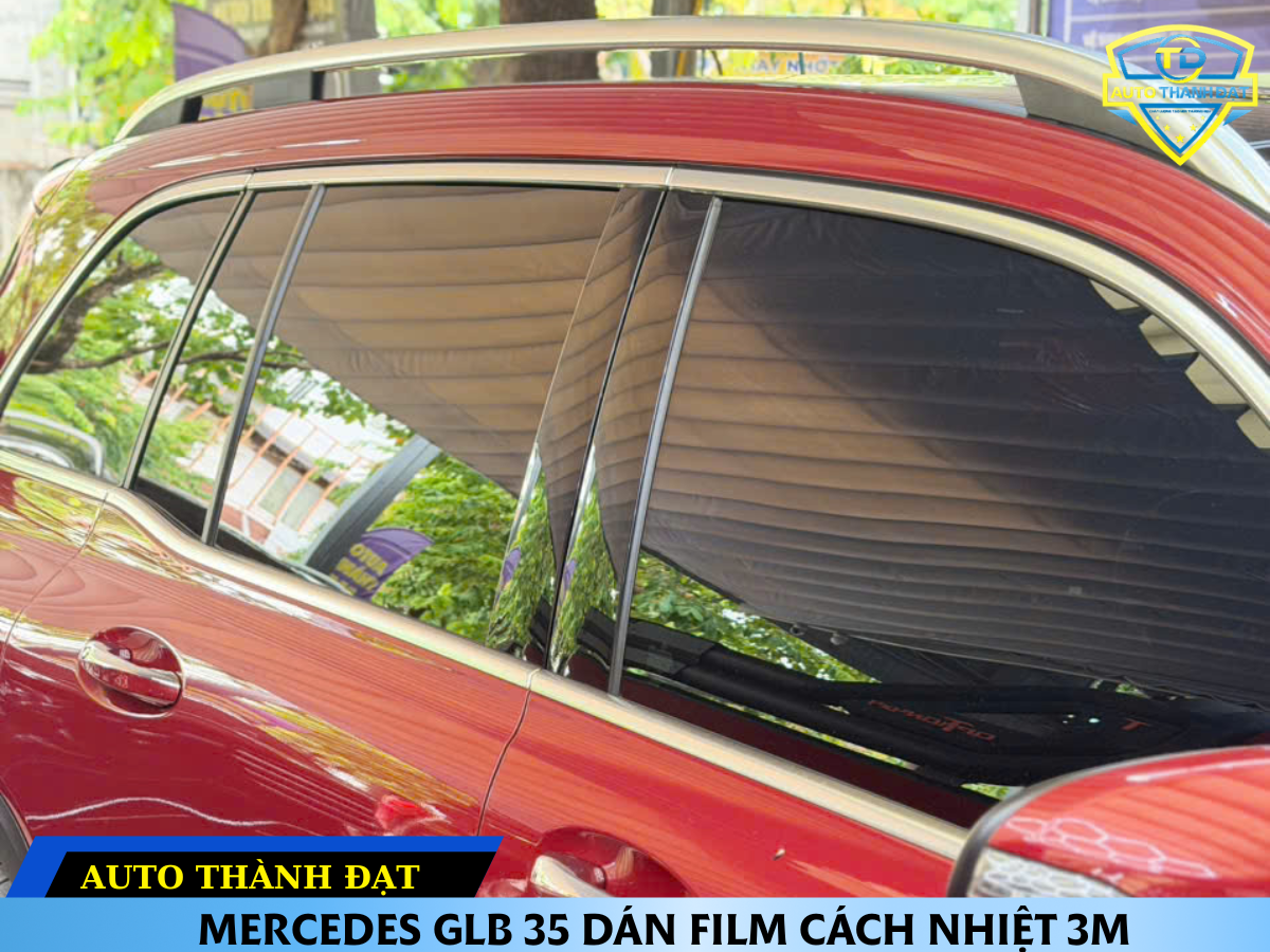 MERCEDES GLB 35 DÁN FILM CÁCH NHIỆT 3M