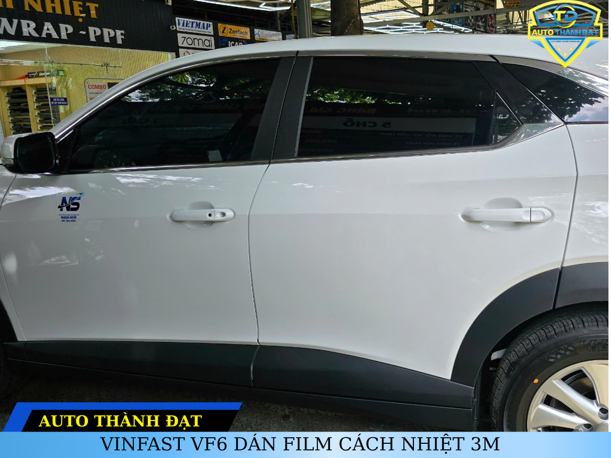 VINFAST VF6 DÁN FILM CÁCH NHIỆT 3M
