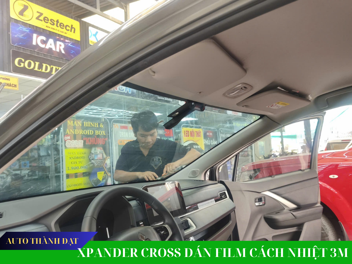 XPANDER CROSS DÁN FILM CÁCH NHIỆT 3M