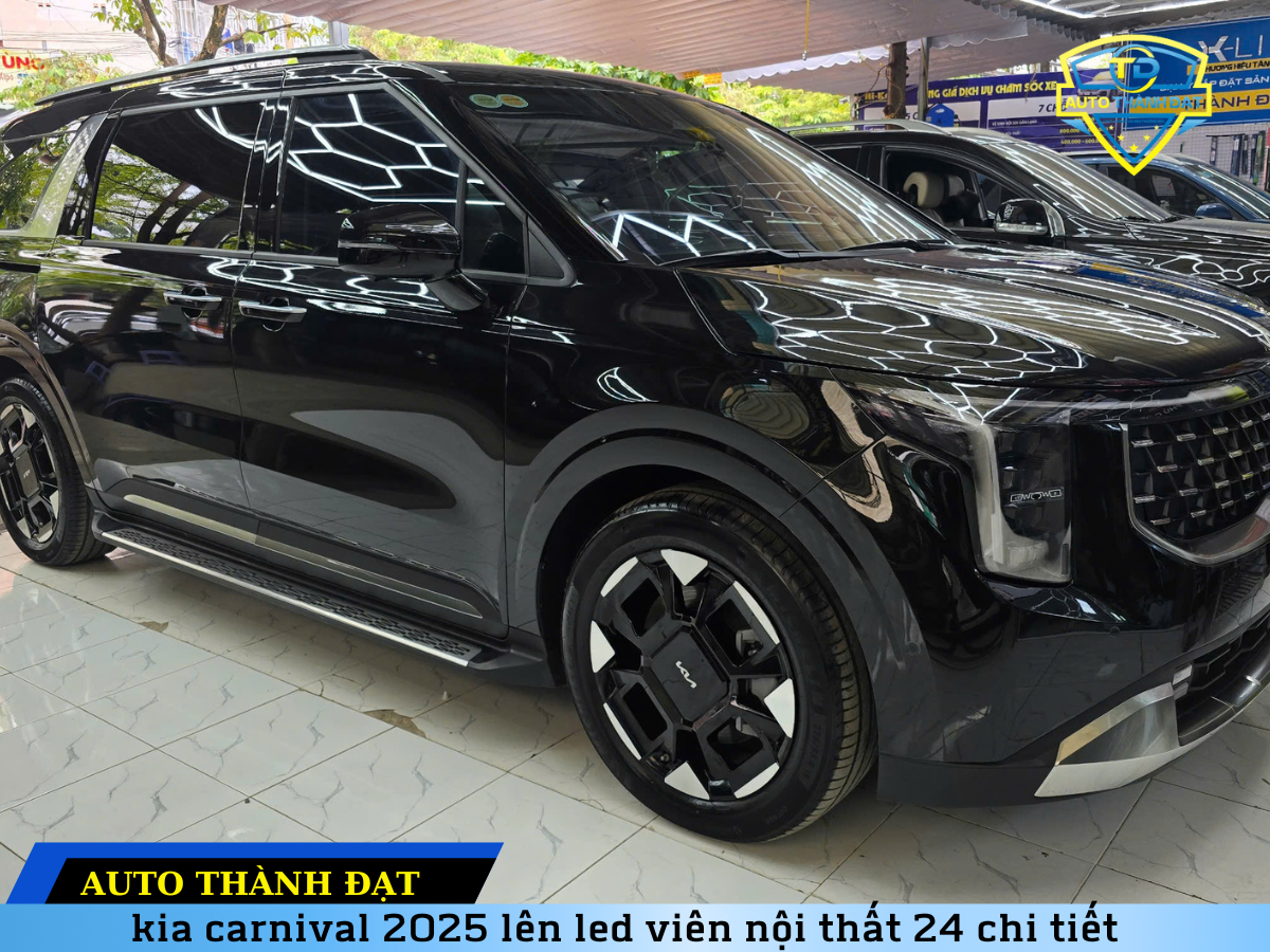 KIA CARNIVAL 2025 LẮP LED VIỀN NỘI THẤT 24 CHI TIẾT