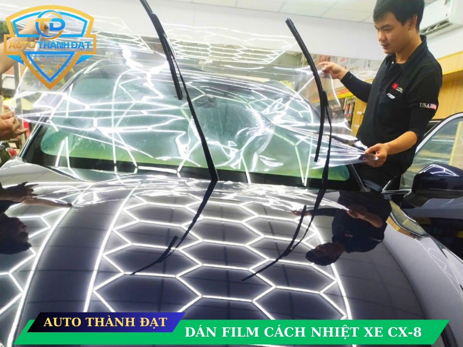 DÁN FILM CÁCH NHIỆT XE MAZDA CX-8