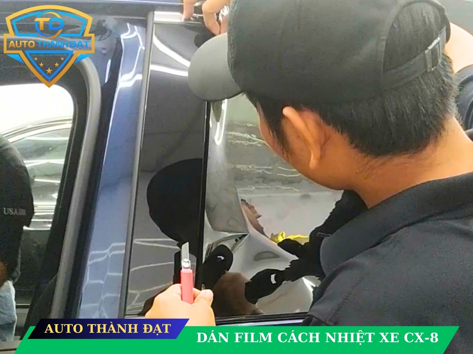 DÁN FILM CÁCH NHIỆT XE MAZDA CX-8