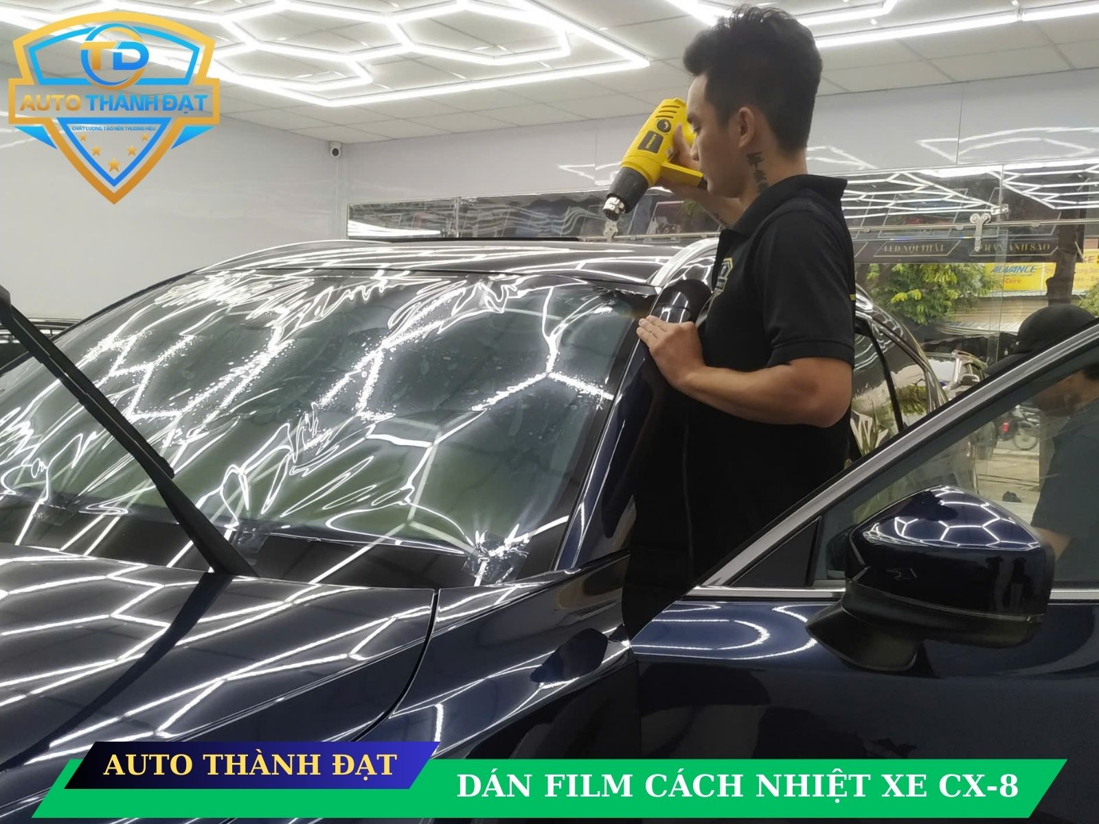 DÁN FILM CÁCH NHIỆT XE MAZDA CX-8