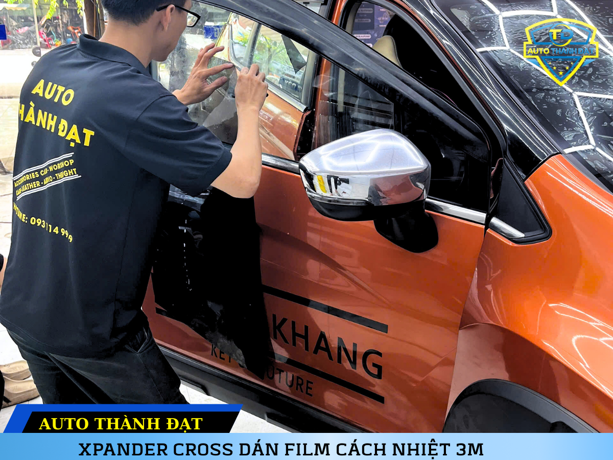 XPANDER CROSS DÁN FILM CÁCH NHIỆT 3M